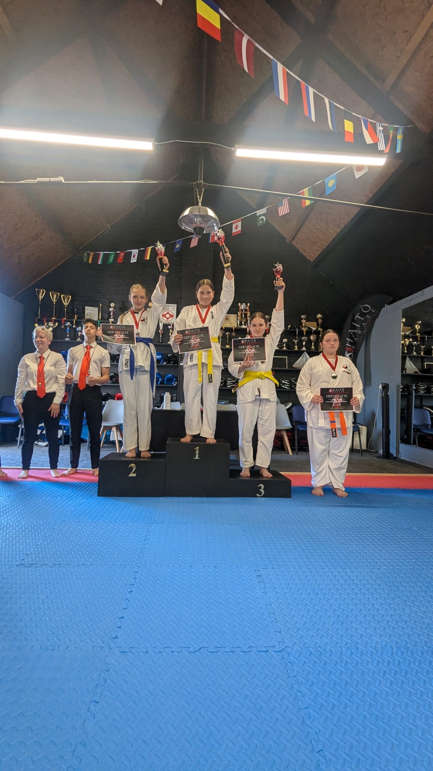 GIRLS 12-13 YEAR OLD DIVISION (heavier weight)