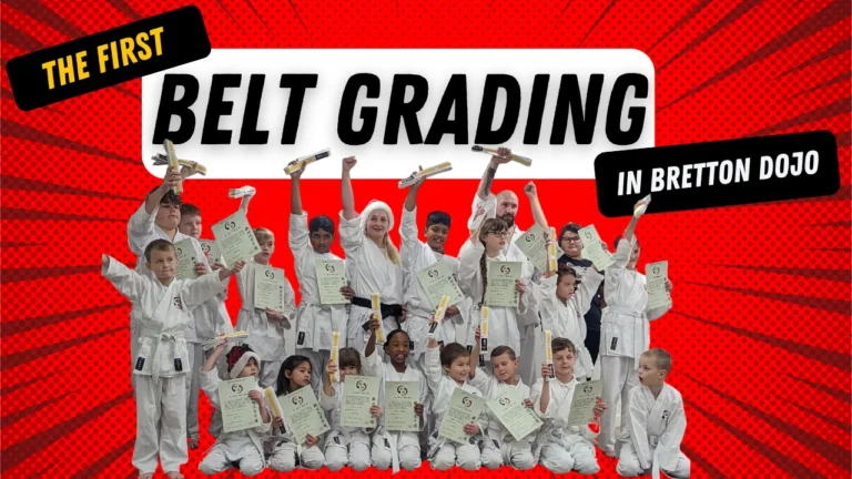 Bretton Dojo Celebrates First Grading Success