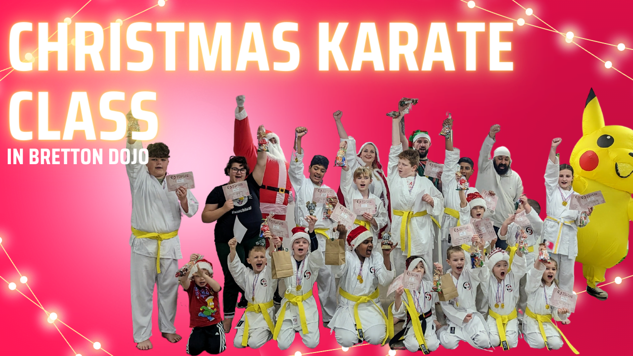 Christmas Karate Class Bretton Dojo Haito Karate And Self Defence Club