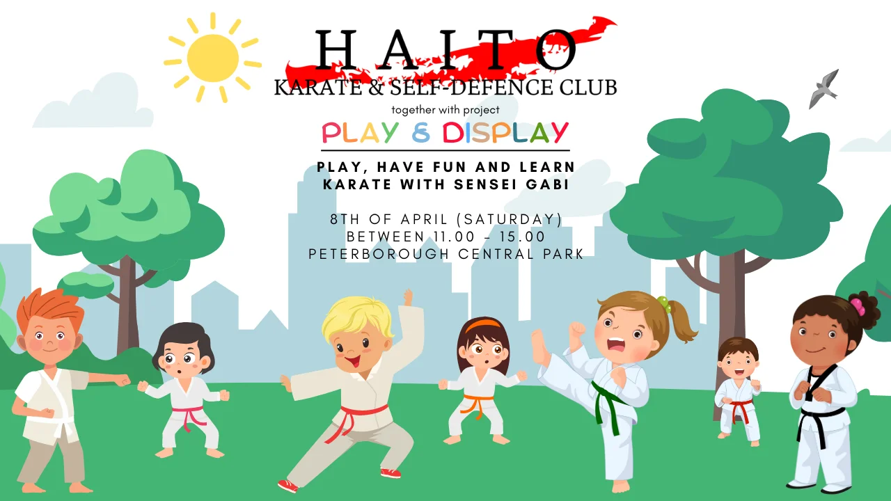 Easter Sports Hunt in Peterborough Central Park with HAITO Karate & Self-Defence Club.