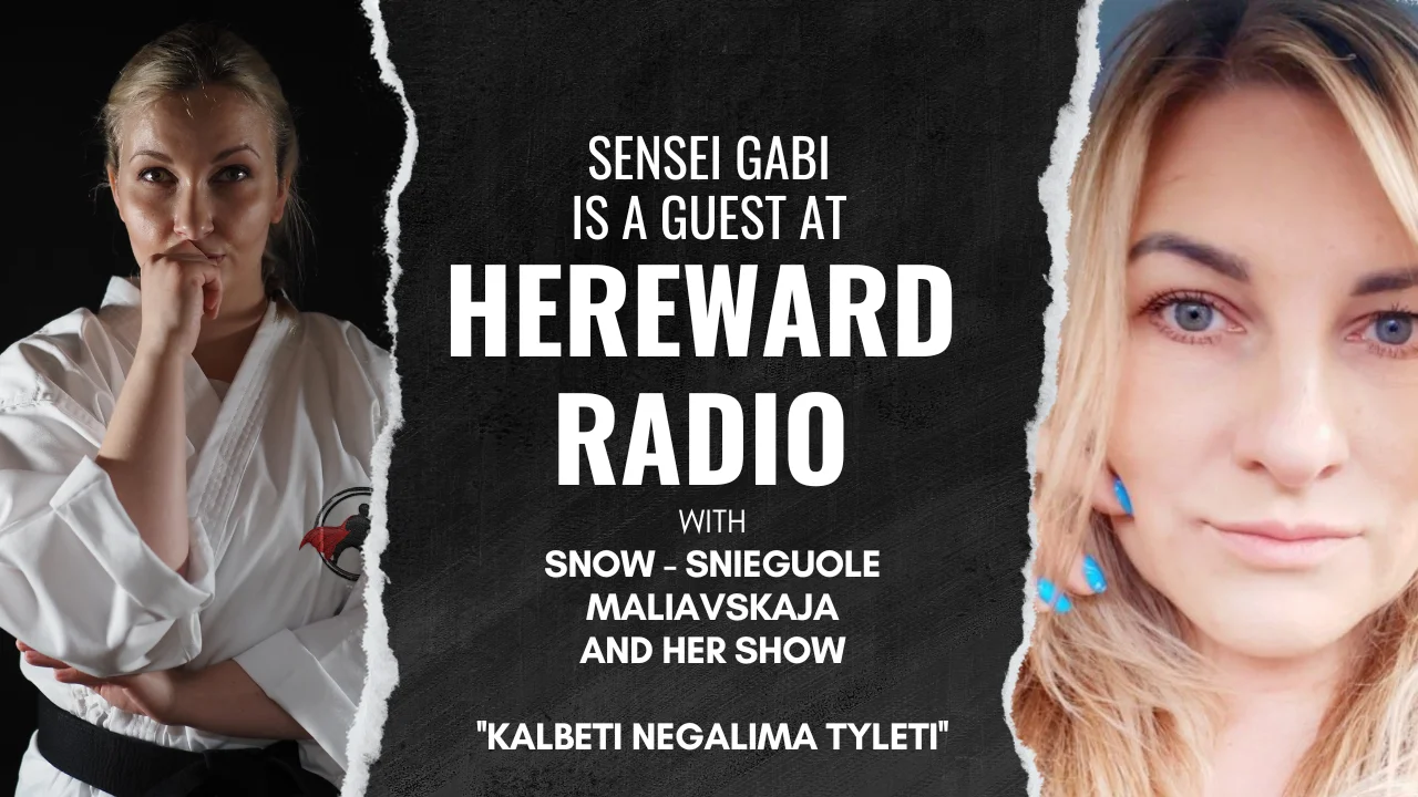 How Sensei Gabi Inspired Listeners with Her Karate Story on Hereward Radio