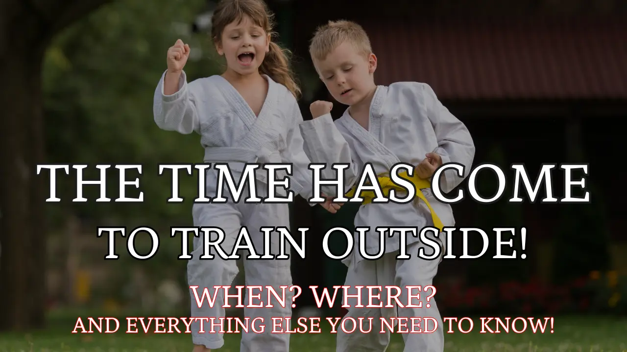 Outdoor Training Sessions for HAITO Karate & Self-Defence Club!
