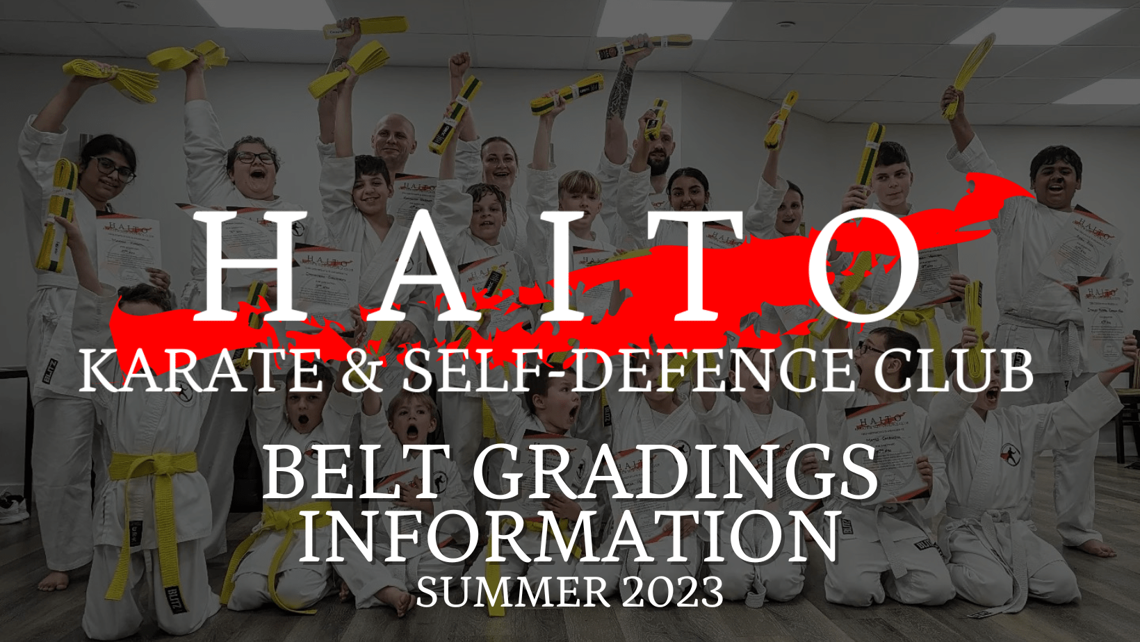 🥋 HAITO Karate Belt Grading This Week! Join Us 💪