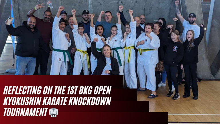 Reflecting on the 1st BKG Open Kyokushin Karate Knockdown Tournament 🥋