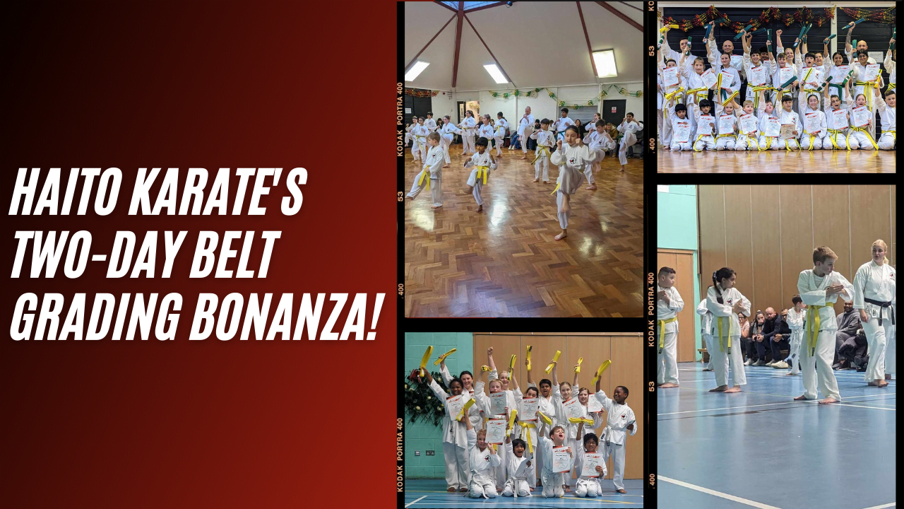 HAITO KARATE's Two-Day Belt Grading Bonanza!