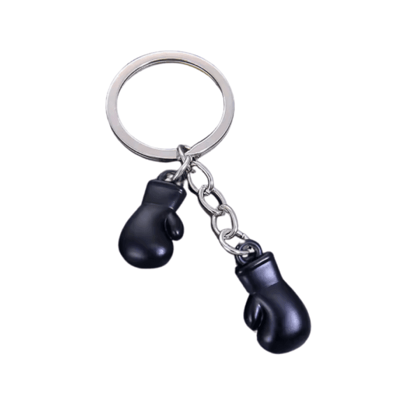 Boxing Glove Keychain - black