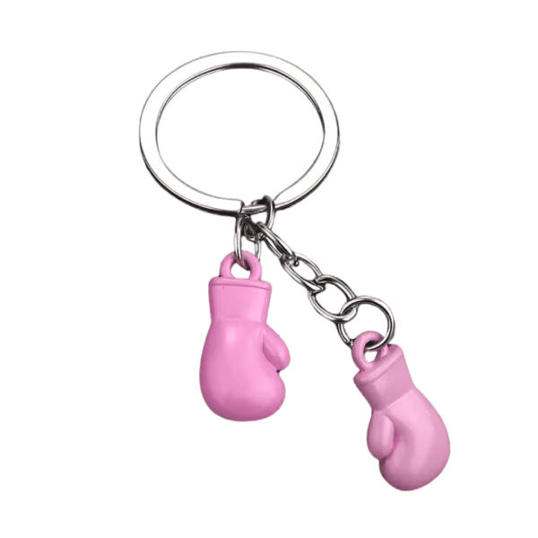 Boxing Glove Keychain - pink