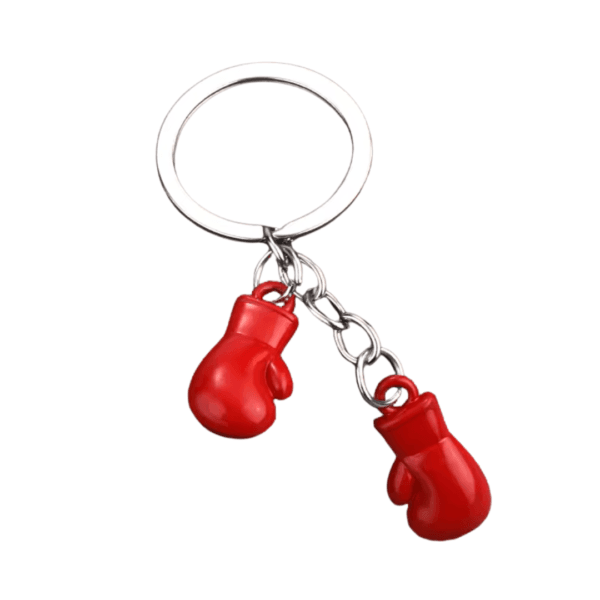 Boxing Glove Keychain - red