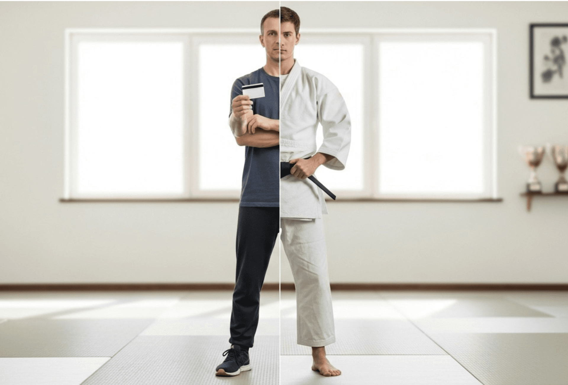 Kyokushin Mindset Student or Client at the Dojo