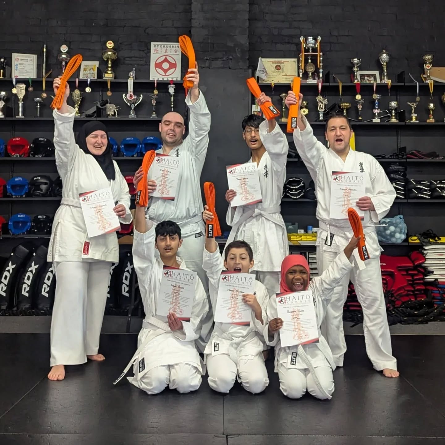 The Foundation Earning the First Orange Belt