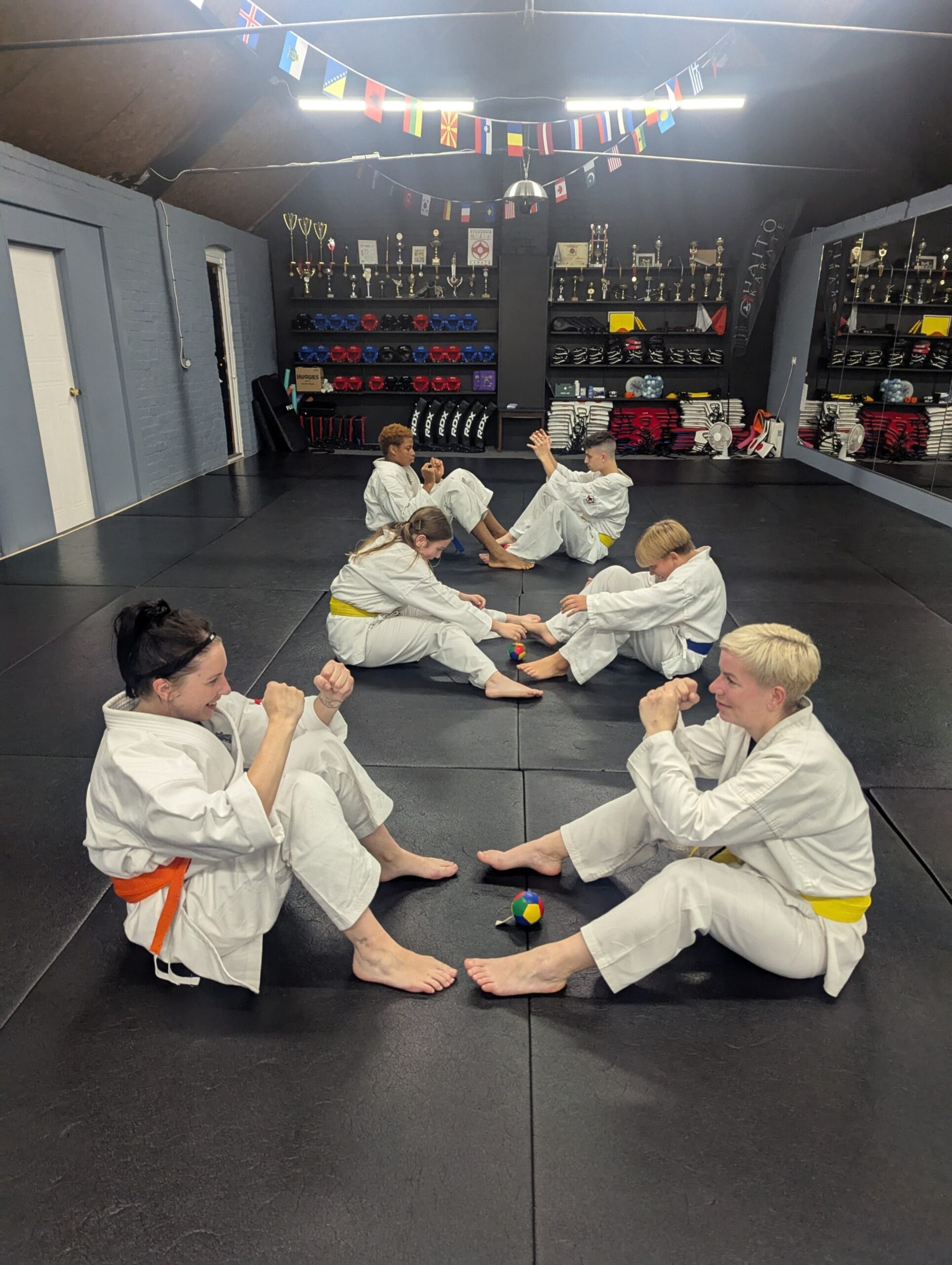 Adults Karate Class Action